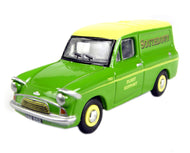 76ANG032 OXFORD DIECAST Ford Anglia van in Southdown green livery