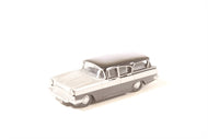 76CFE004 OXFORD DIECAST Vauxhall Cresta Friary estate silver grey black