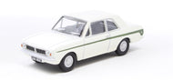 76COR2008 OXFORD DIECAST Ford Cortina Mk2 Ermine White/Sherwood Green