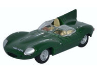 76DTYP004 OXFORD DIECAST Jaguar D Type BRG