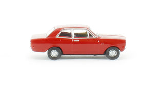 76HB003 OXFORD DIECAST Vauxhall Viva HB in Monza Red