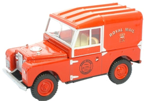 76LAN188004 OXFORD DIECAST Land Rover series I 109" hard top in "Royal Mail" livery