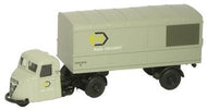 76RAB003 OXFORD DIECAST Scammell Scarab Van Trailer "Railfreight"