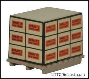 76ACC003 OXFORD DIECAST Pallet load "Spratts Dog Cakes" (pack of 4)