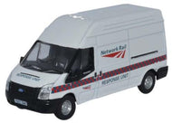 76FT022 OXFORD DIECAST Ford Transit LWB high "Network Rail Response Unit"