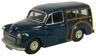 76MMT002 OXFORD DIECAST Morris Minor Traveller in blue