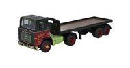 76SC110003 OXFORD DIECAST Scania 110 Flatbed Trailer James McBride