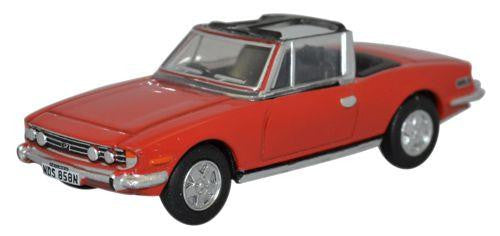 76TS003 OXFORD DIECAST Triumph Stag in pimiento red