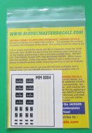 MMPC21 MODELMASTER  Transfers for Parkside Dundas kit PC21 - BR 16T mineral wagon dia 108 (BR livery)