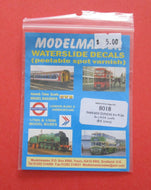 MMPC66 MODELMASTER  Transfers for Parkside Dundas kit PC66 - ex LNER Lowfit wagon (BR livery)