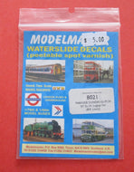 MMPC34 MODELMASTER Transfers for Parkside Dundas kit PC34 - ex SR Luggage van (BR livery)