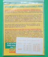 MMPC15 MODELMASTER Transfers for Parkside Dundas kit PC15 - B.R. "Grampus" Engineering Dept. (BR livery)