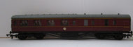 937327-P01 MAINLINE Stanier 57' Brake 2nd M 5648 M BR Maroon - UNBOXED