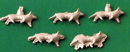 A7 SPRINGSIDE  Foxes unpainted - OO gauge