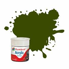 AB2410 HUMBROL Acrylic 15ml Tinlet Maunsell Green