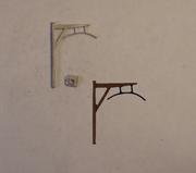 B462 P&D MARSH LSWR loading gauge - N Gauge - unpainted