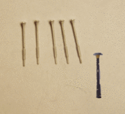 C4 P&D MARSH Residential round top street lights pack of 5 - N Gauge - unpainted