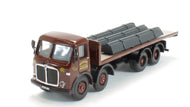DA-89 B-T MODELS AEC Mammoth Major flatbed with steel bar load - 'Rosser of Pontlliw' (Circa 1957 - 1967)