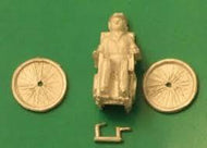 DA95 SPRINGSIDE  Man in Wheelchair  unpainted - OO gauge
