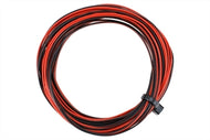 DCW-32RBT DCC Concepts Decoder twin wire 6 metres (32g) stranded Red/Black