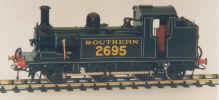 F154 SOUTH EASTERN FINECAST  SR/BR E1/R 0-6-2T   Mashima Motor and Romford Wheels
