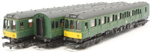 L149809 LIMA Class 117/2 DMU W51342/W59518/W51340 in BR Green with small yellow panels - UNBOXED