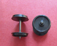 MRJ16Do/b MARKITS 16mm Disc Tender Wheels 26mm PP Axles Blackened - 2 axles per set