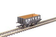 76MW4006 OXFORD RAIL 4 Plank Wagon "United Collieries"