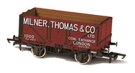 76MW7027 OXFORD RAIL  7 Plank Mineral Wagon - "Milner, Thomas and Co." London