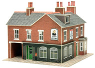 PN116 METCALFE Corner Shop & Pub Red Brick - N scale (2021 version)