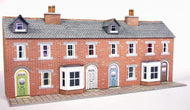 PN174 METCALFE Brick Terrace House Fronts- N scale