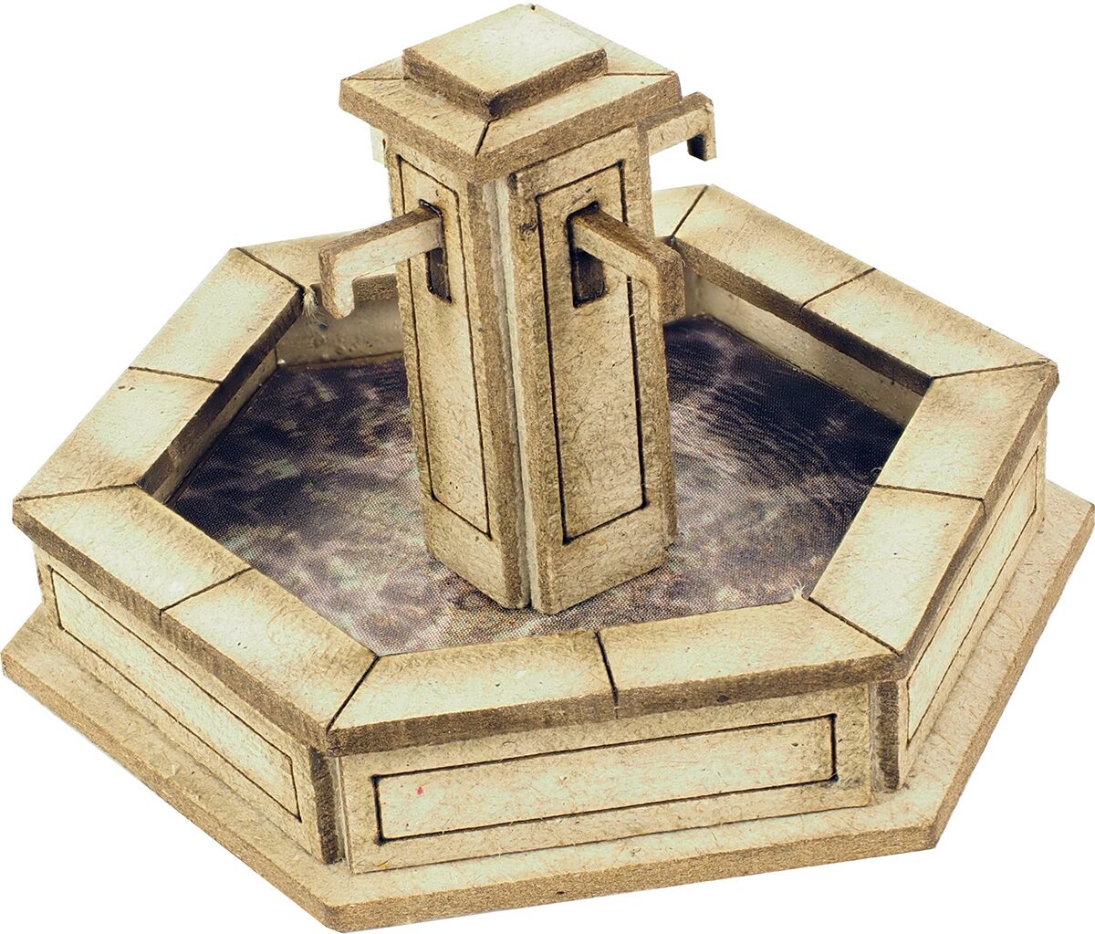 PO522 METCALFE Stone Fountain - OO scale