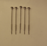 PW144 P&D MARSH  Modern residential electric lamps pack of 5 - OO Gauge - unpainted