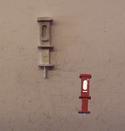 PW215 P&D MARSH  Cigarette / chocolate machine - OO Gauge - unpainted