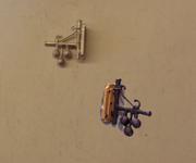 PW263 P&D MARSH  Wall mounted pawnbrokers sign - OO Gauge - unpainted