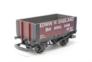 R106 HORNBY 6 plank wagon "Edwin W. Badland" Birmingham. No.57 - BOXED