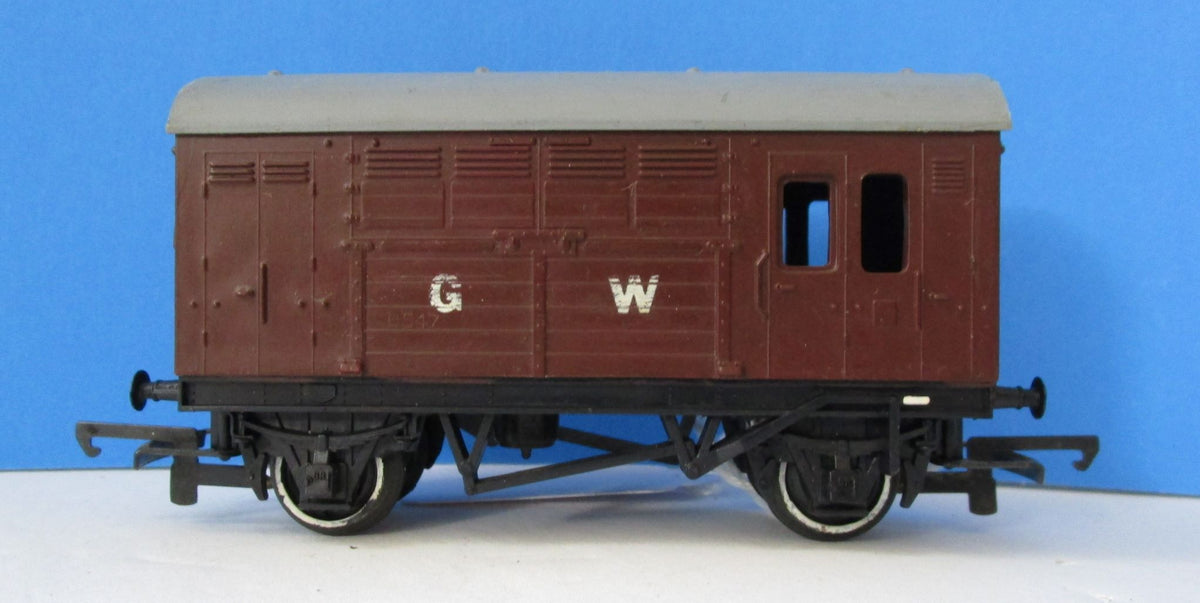 R123-P03 HORNBY Horse Box repainted in G.W. Brown - UNBOXED – my ...