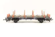 R246 HORNBY BR Steel Carrier Speedlink livery - BOXED
