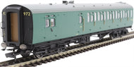 R4888B HORNBY Bulleid 59' brake third corridor S2859S in BR green