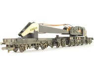 R6183 HORNBY  75 Ton RAPIER breakdown crane with matching trucks in BR black (weathered) - BIOXED