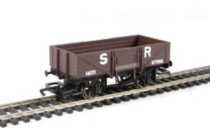 R6340A HORNBY 5-plank open wagon in Southern Railway brown - 14133