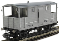 R6915 HORNBY ex-LSWR 24 ton brake van S55040 in BR grey