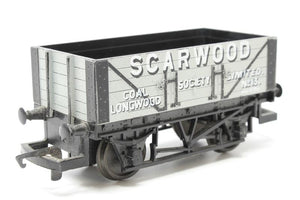 R716-P02  HORNBY  5 Plank wagon "Scarwood Coal Society Ltd". no.13 - Unboxed