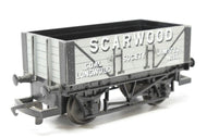 R716-P02  HORNBY  5 Plank wagon "Scarwood Coal Society Ltd". no.13 - UNBOXED