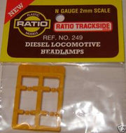 RAT-249 RATIO Diesel Headlamps (N Gauge)