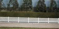 RAT-426 RATIO LMS Station Fencing White - OO gauge