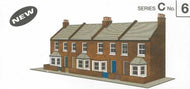 SQC6 SUPERQUICK   4 Red Terrace Brick Fronts Card Kit