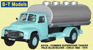 A-012A B-T MODELS  Commer Superpoise Tanker in Blue (1966 to 1976)