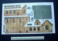 A3 BILTEEZI N Gauge (2mm) Church with Bell Tower - card building kit