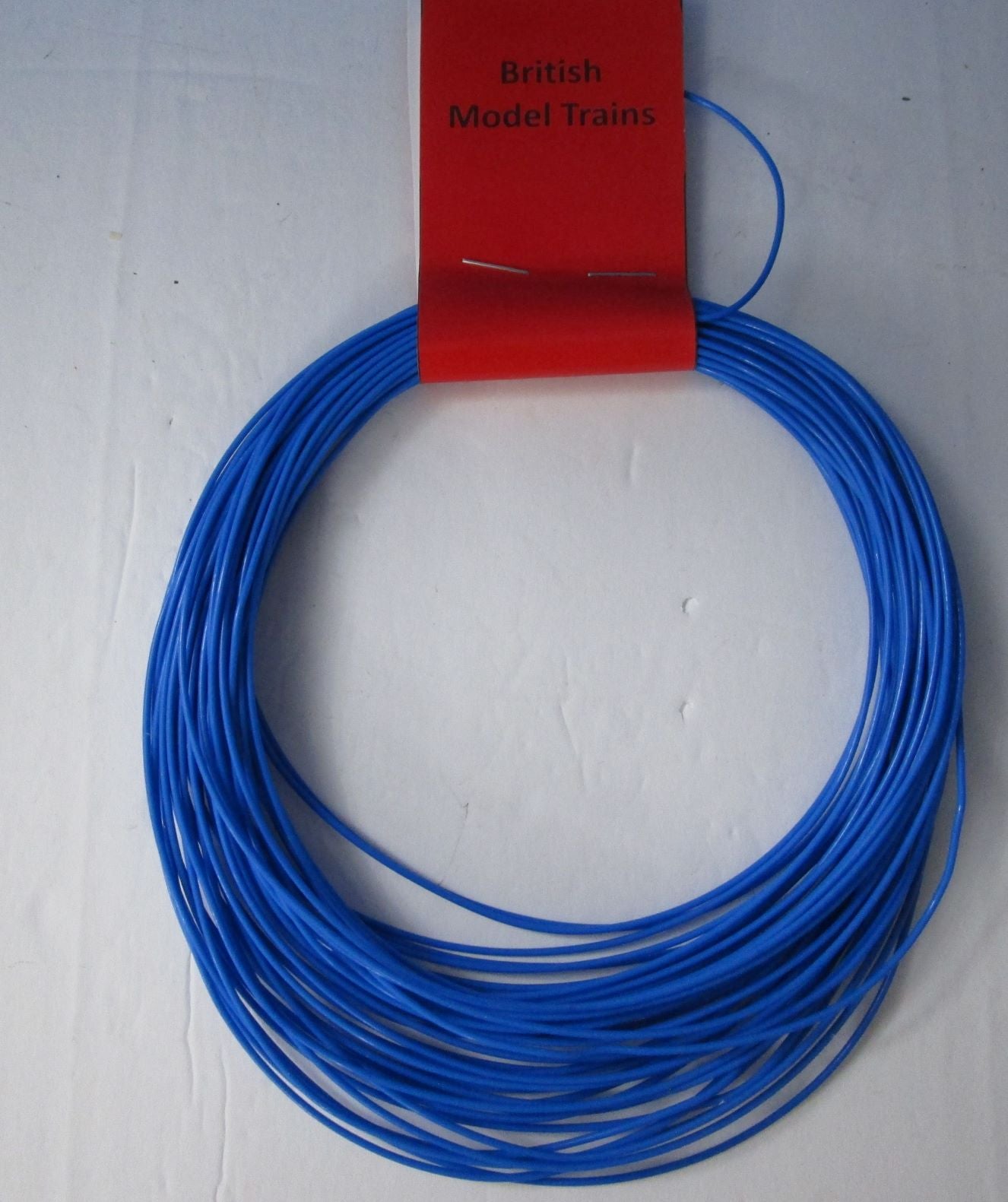 BMT043 Blue wire, 25 feet, 22 AWG, silver plated copper wire with PTFE insulation
